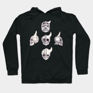 Skull study Hoodie